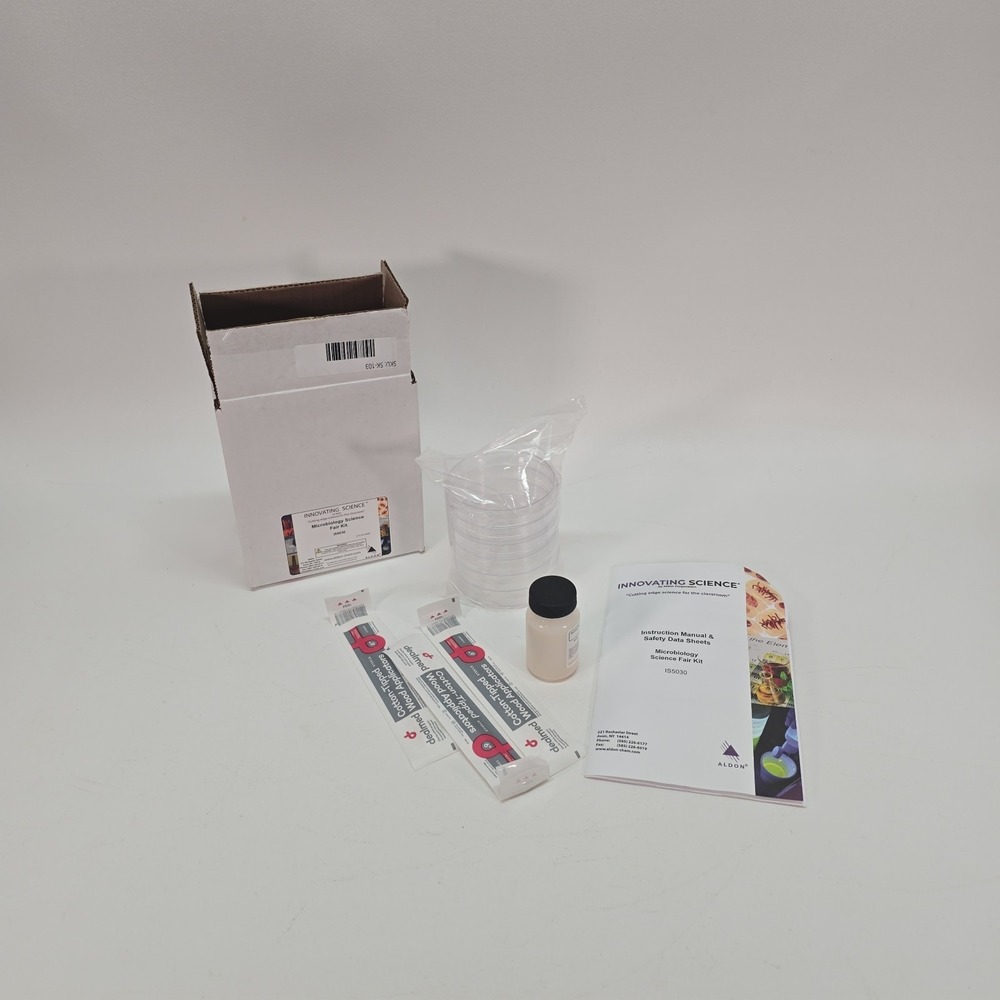 Innovating Science Microbiology Science Fair Kit IS5030 Grow Bacteria Agar Plate